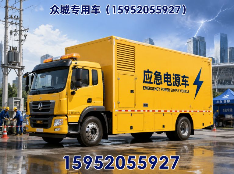 高邮市防汛排水车展示图